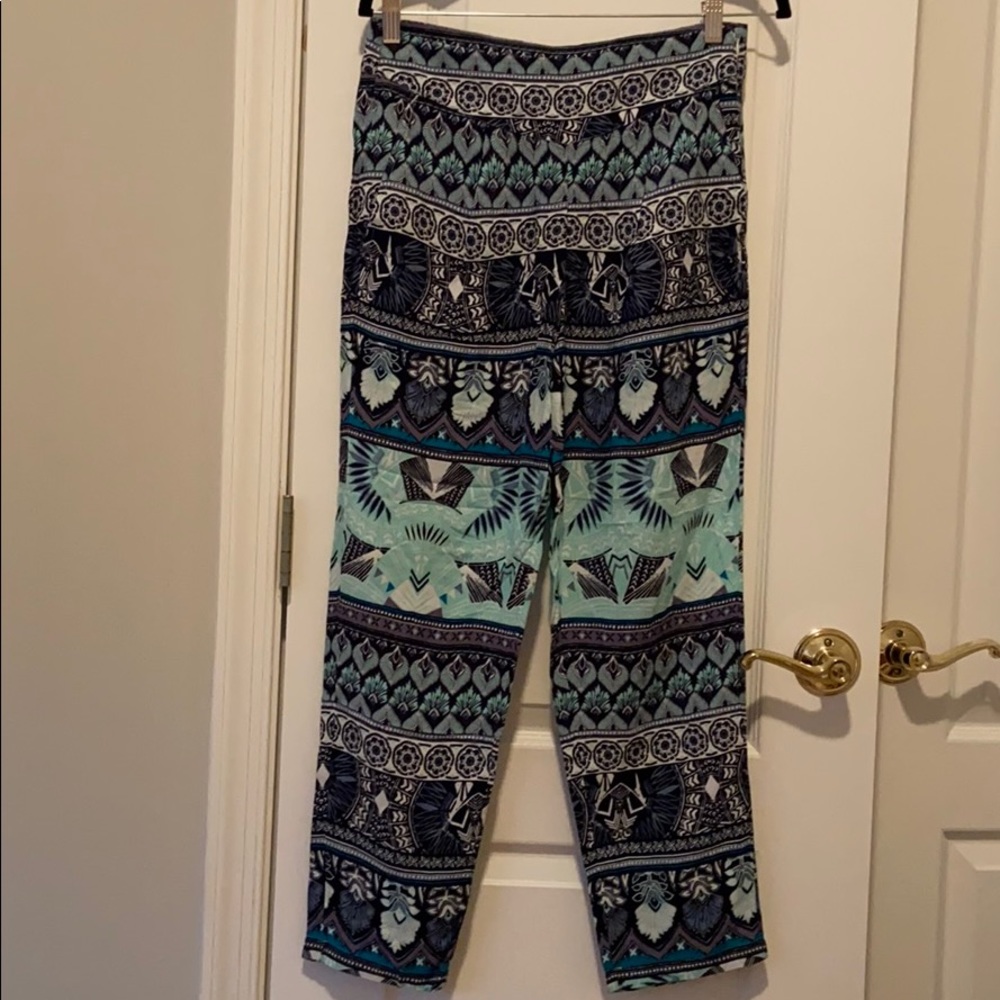 Roxy Patterned Beach Pants - image 1